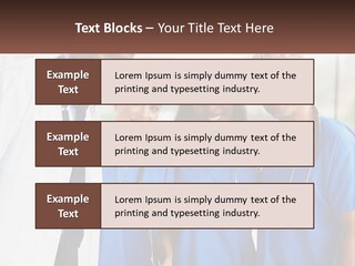 Single Life Portrait PowerPoint Template
