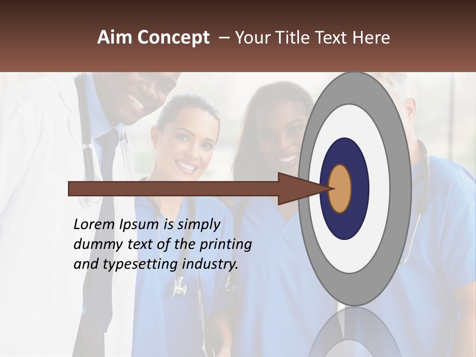 Single Life Portrait PowerPoint Template