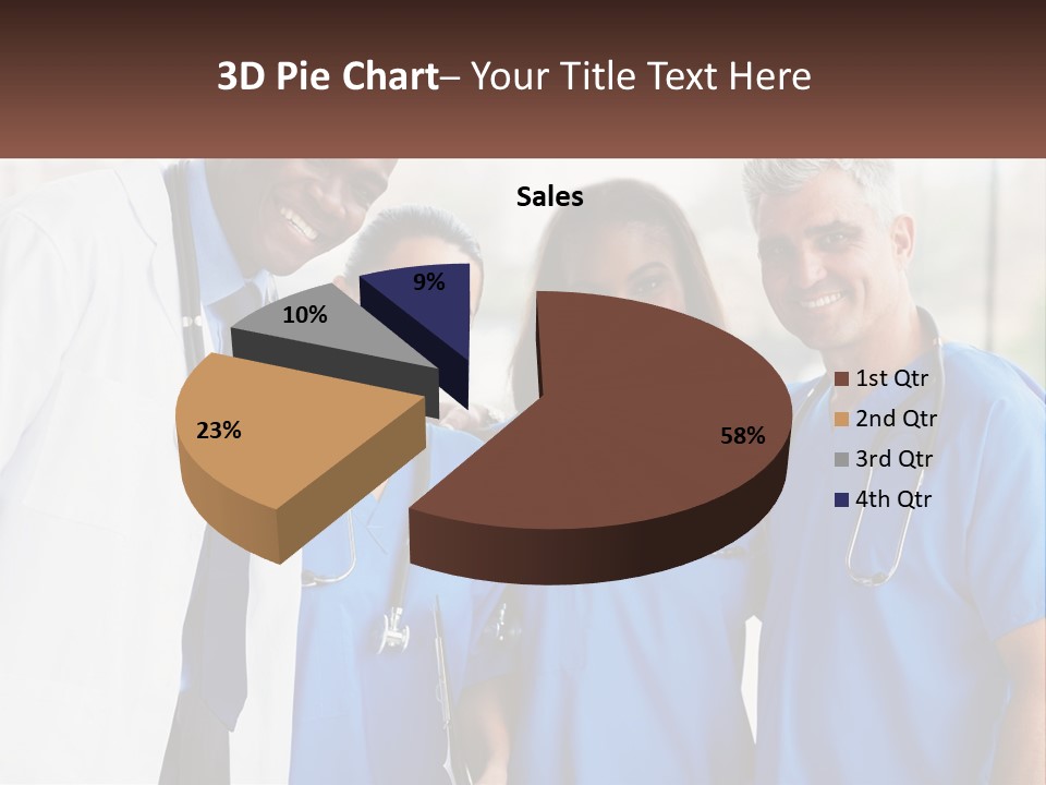 Single Life Portrait PowerPoint Template