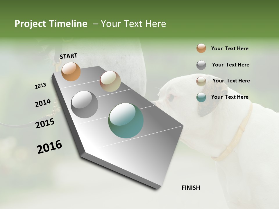 Ocean Single Sunset PowerPoint Template
