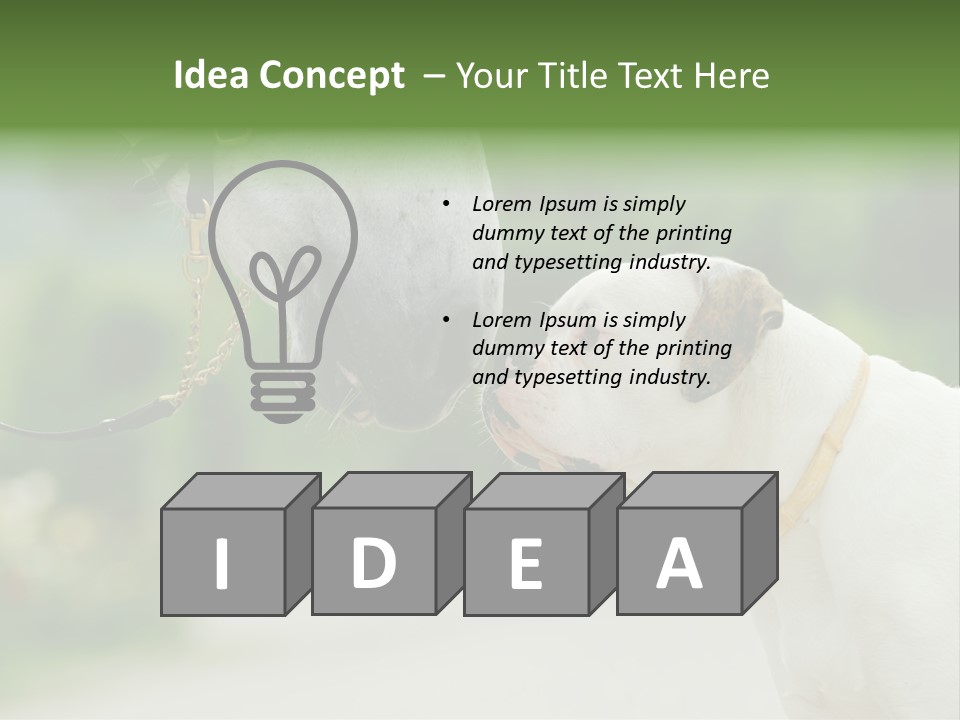 Ocean Single Sunset PowerPoint Template