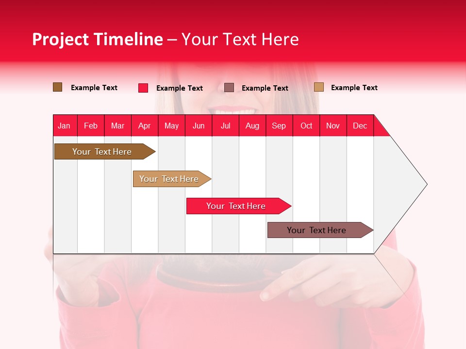 Family Single Daughter PowerPoint Template