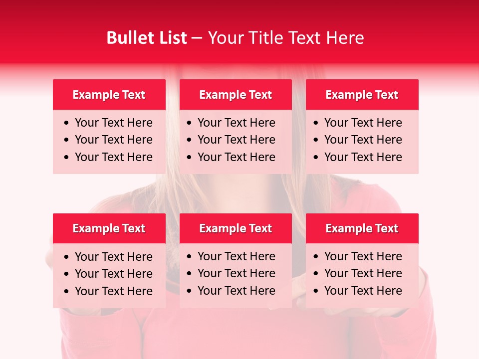 Family Single Daughter PowerPoint Template