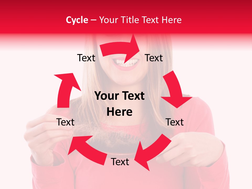 Family Single Daughter PowerPoint Template