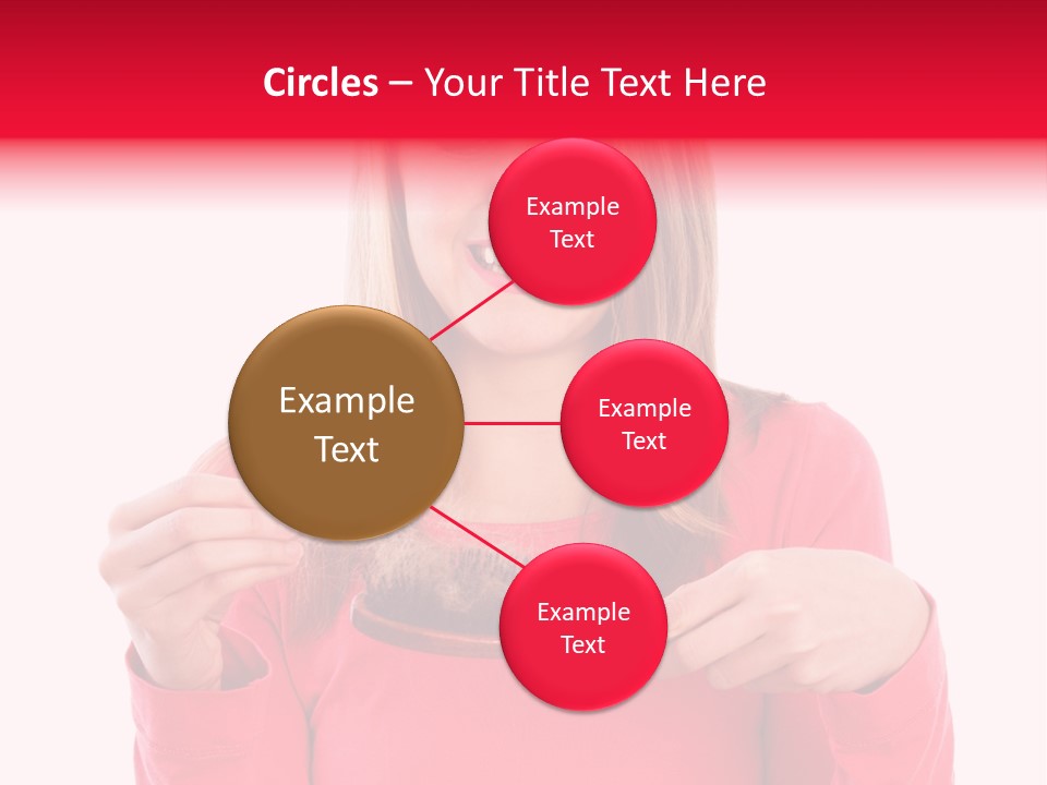 Family Single Daughter PowerPoint Template