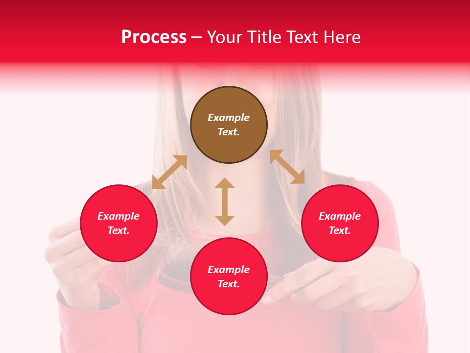 Family Single Daughter PowerPoint Template