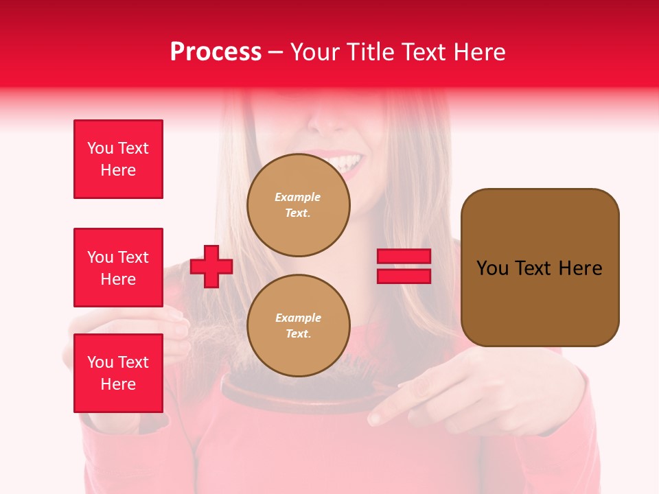 Family Single Daughter PowerPoint Template
