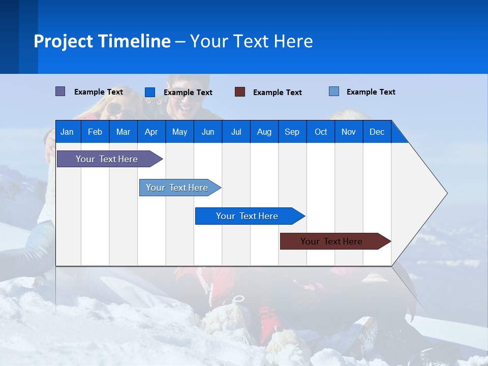Sunrise Daughter Retirement PowerPoint Template