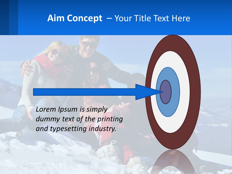 Sunrise Daughter Retirement PowerPoint Template