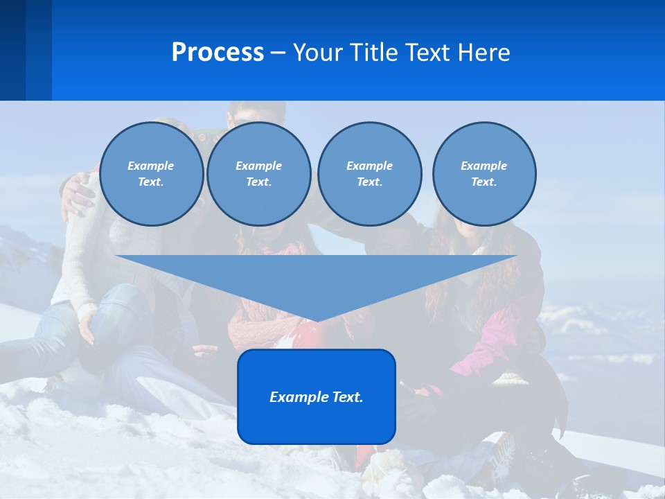 Sunrise Daughter Retirement PowerPoint Template