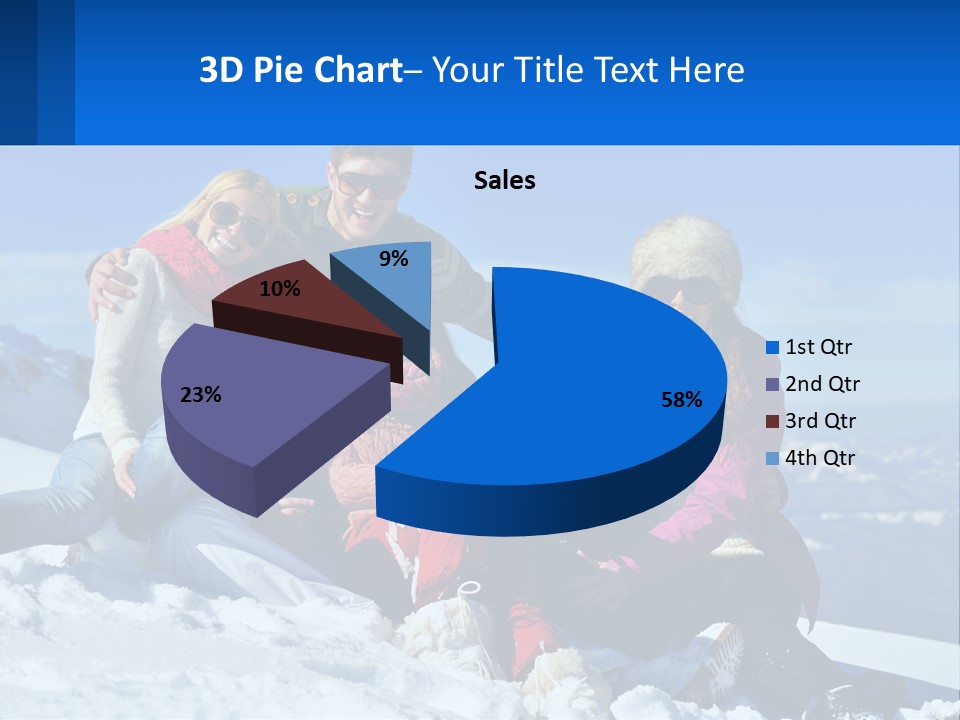 Sunrise Daughter Retirement PowerPoint Template