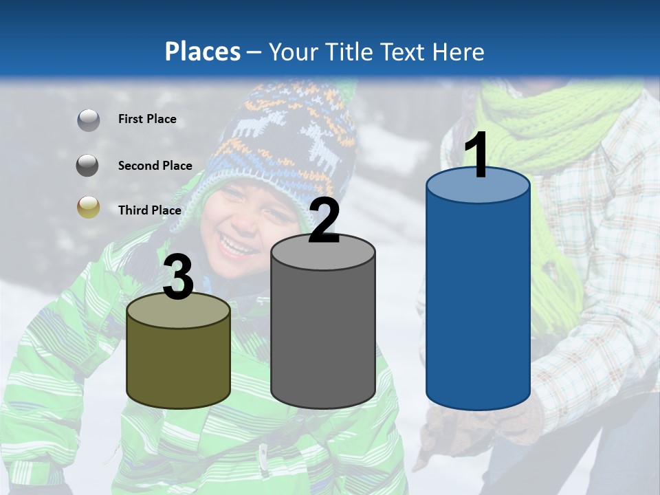 Retirement Daughter Elderly PowerPoint Template