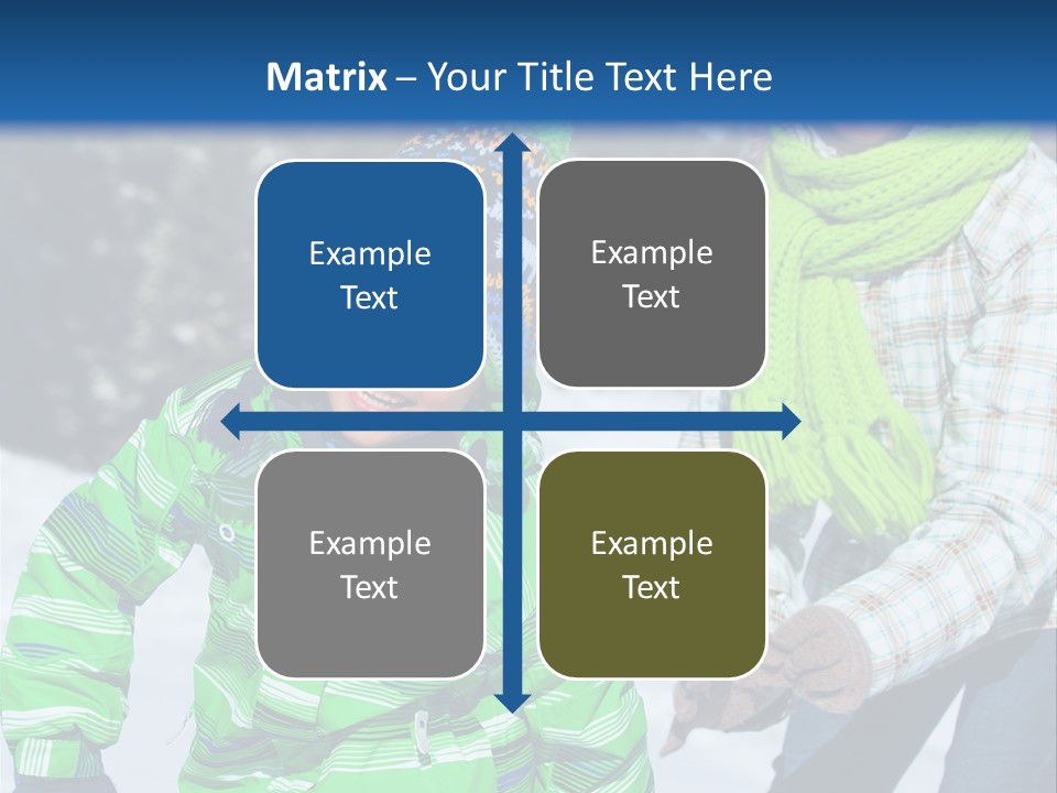 Retirement Daughter Elderly PowerPoint Template