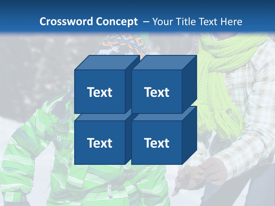 Retirement Daughter Elderly PowerPoint Template