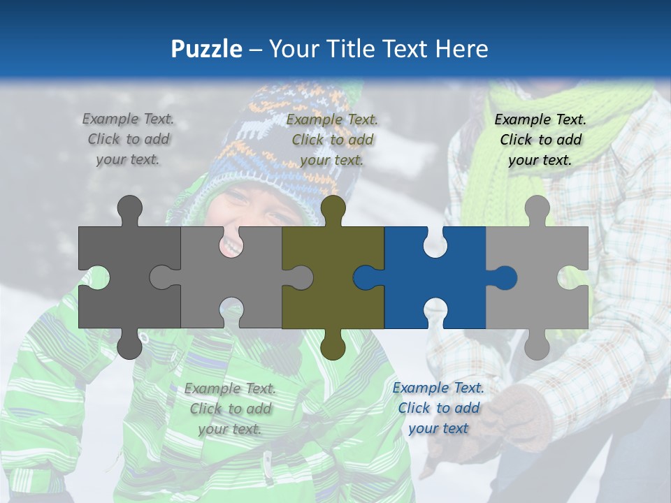 Retirement Daughter Elderly PowerPoint Template