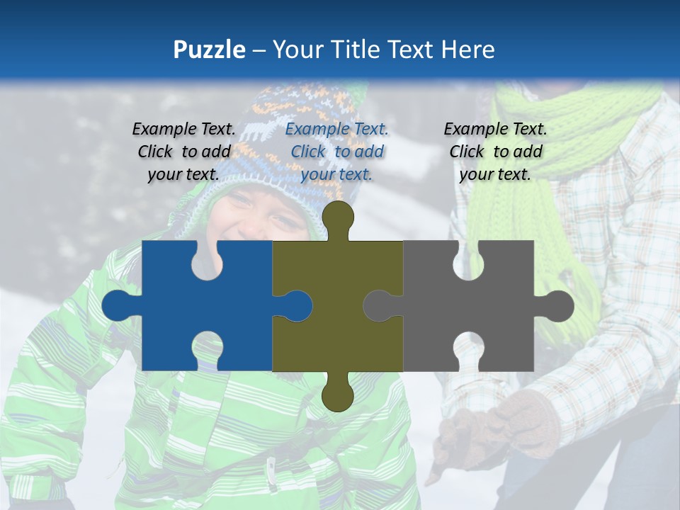 Retirement Daughter Elderly PowerPoint Template