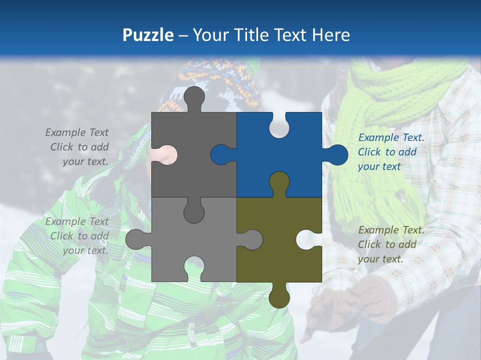 Retirement Daughter Elderly PowerPoint Template