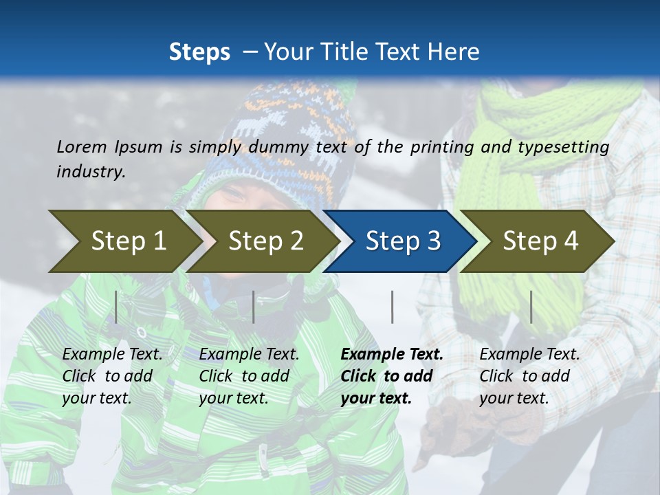 Retirement Daughter Elderly PowerPoint Template