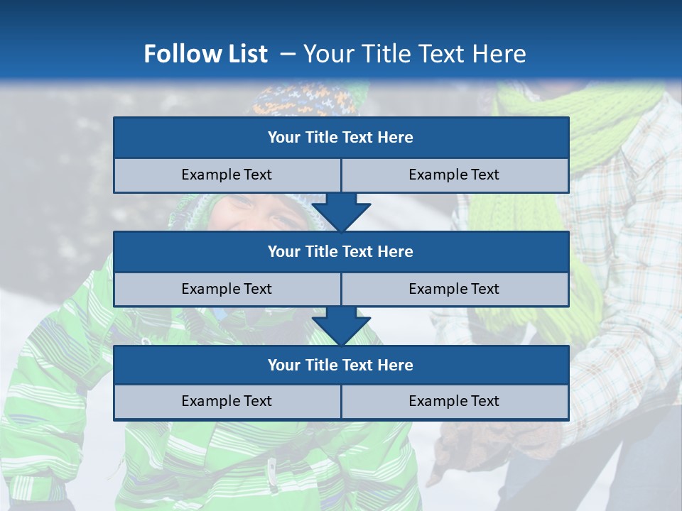 Retirement Daughter Elderly PowerPoint Template