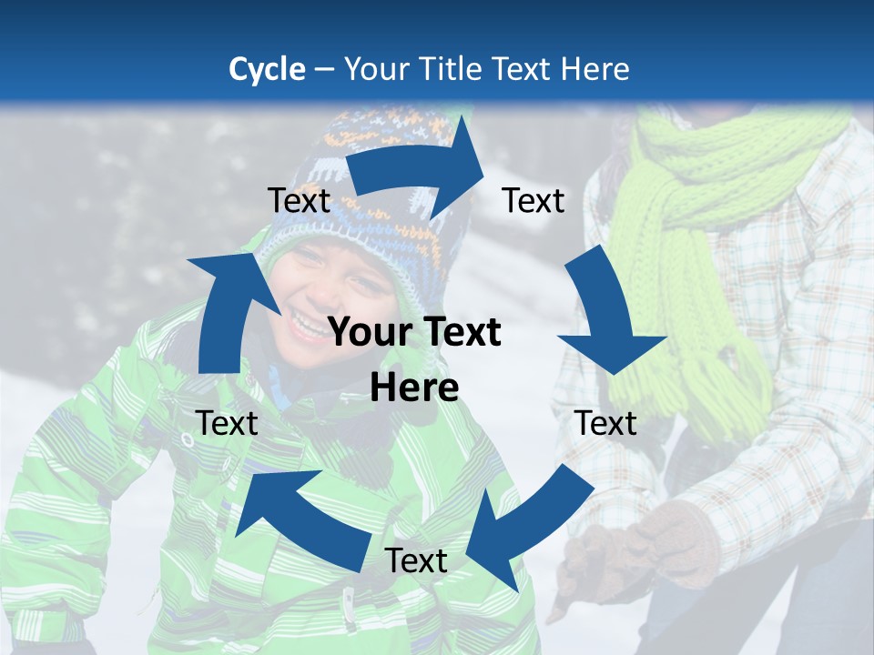 Retirement Daughter Elderly PowerPoint Template