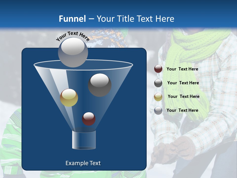 Retirement Daughter Elderly PowerPoint Template