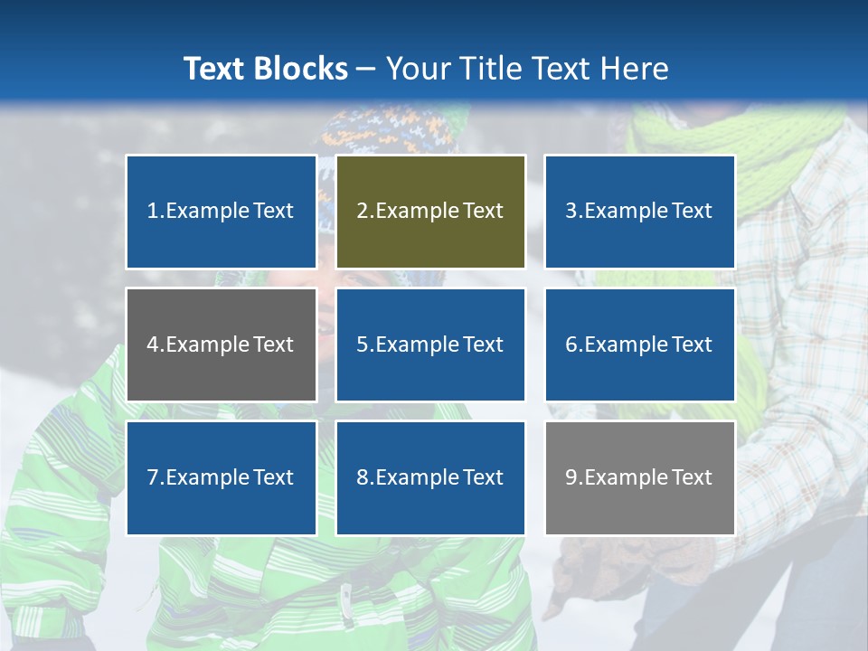 Retirement Daughter Elderly PowerPoint Template