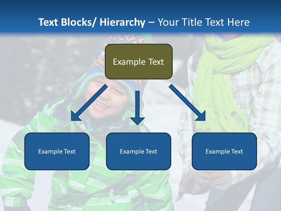 Retirement Daughter Elderly PowerPoint Template