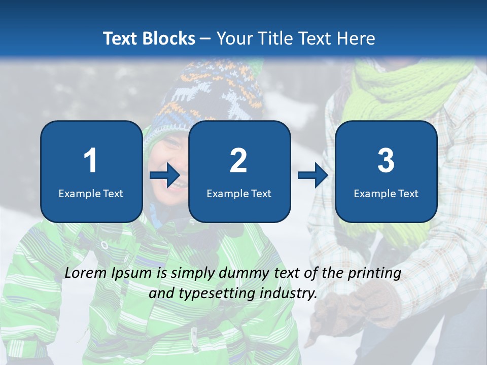 Retirement Daughter Elderly PowerPoint Template