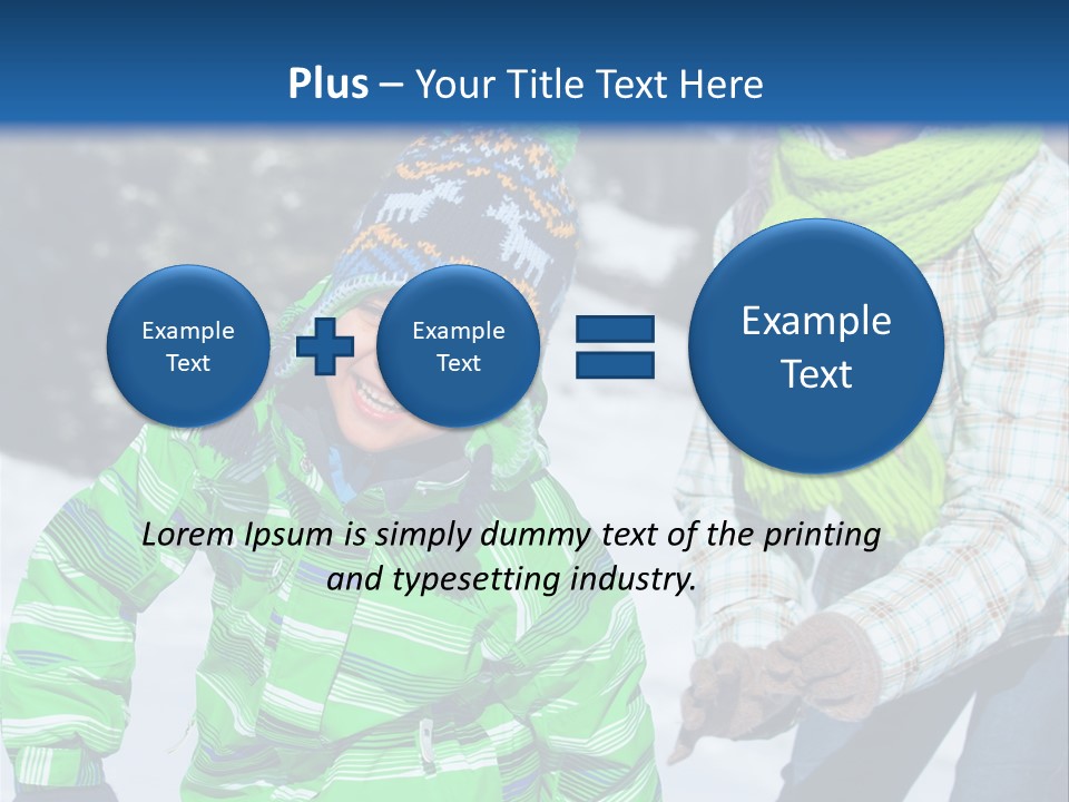 Retirement Daughter Elderly PowerPoint Template