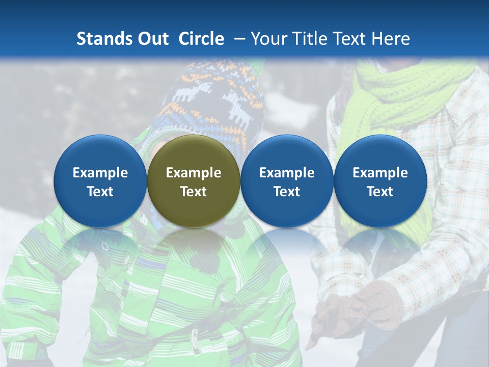 Retirement Daughter Elderly PowerPoint Template