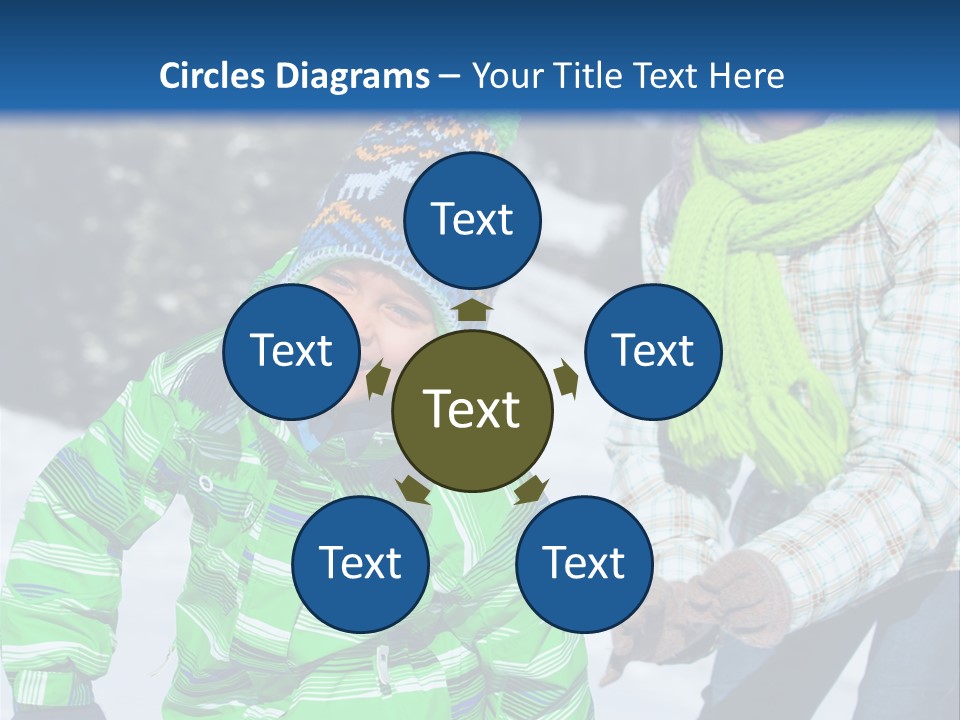 Retirement Daughter Elderly PowerPoint Template