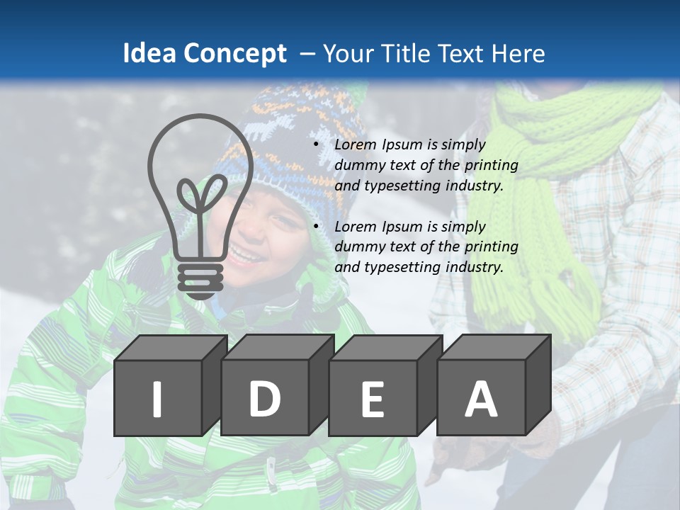 Retirement Daughter Elderly PowerPoint Template