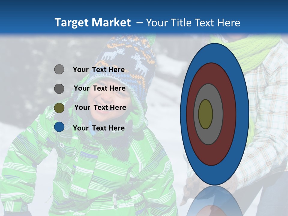 Retirement Daughter Elderly PowerPoint Template