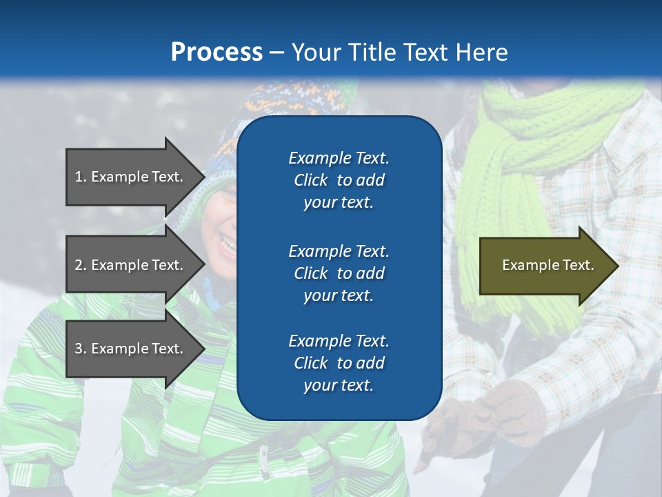 Retirement Daughter Elderly PowerPoint Template