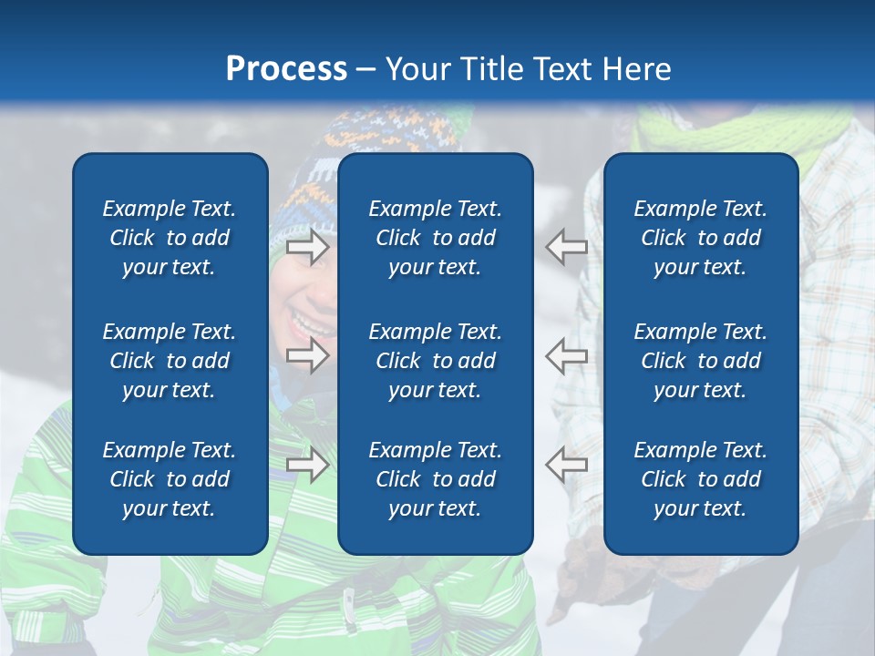 Retirement Daughter Elderly PowerPoint Template