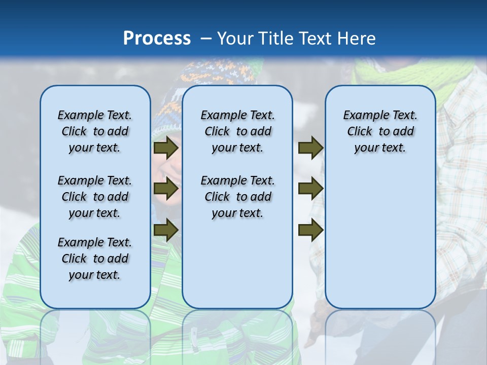 Retirement Daughter Elderly PowerPoint Template
