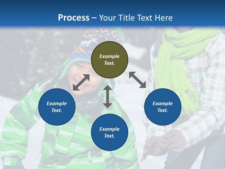 Retirement Daughter Elderly PowerPoint Template