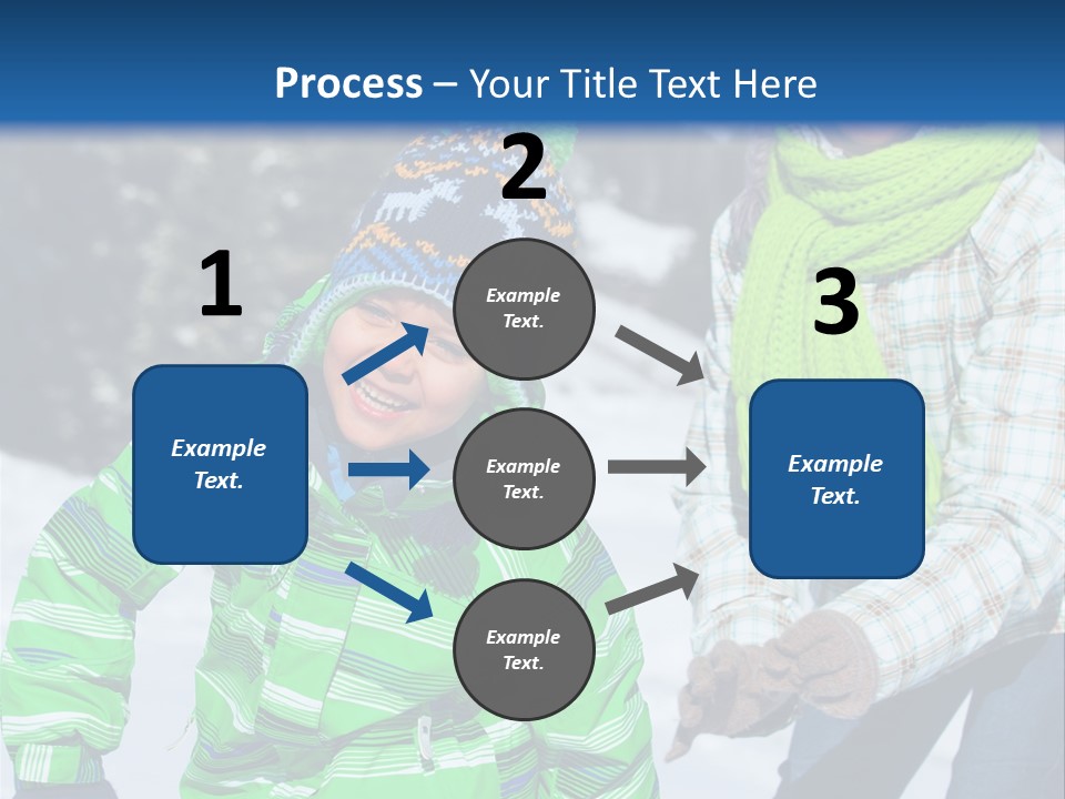 Retirement Daughter Elderly PowerPoint Template