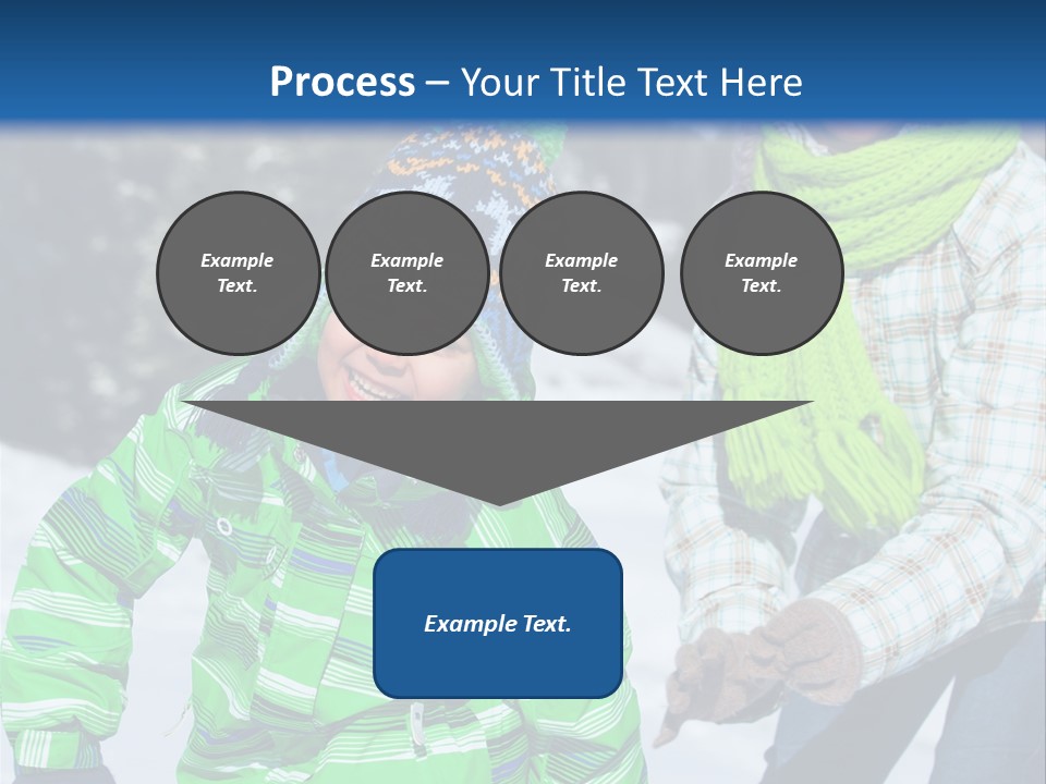 Retirement Daughter Elderly PowerPoint Template