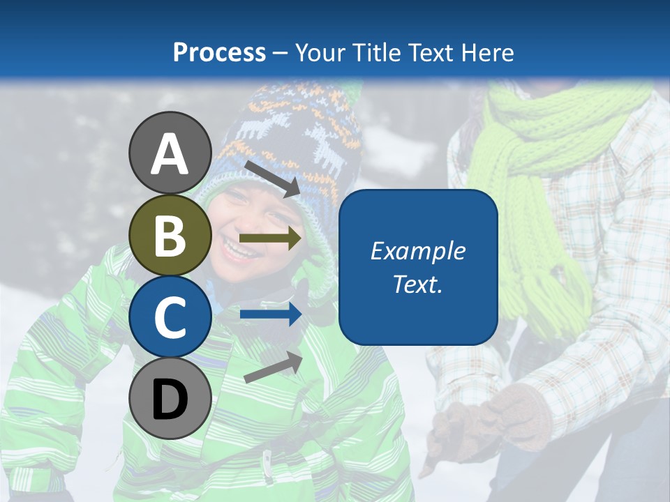 Retirement Daughter Elderly PowerPoint Template