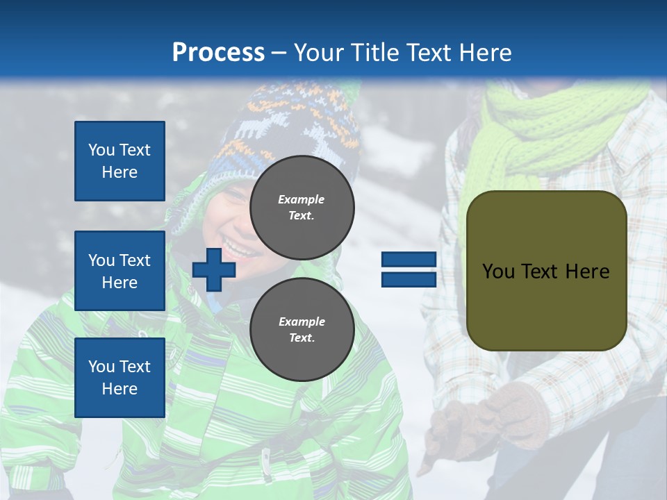 Retirement Daughter Elderly PowerPoint Template