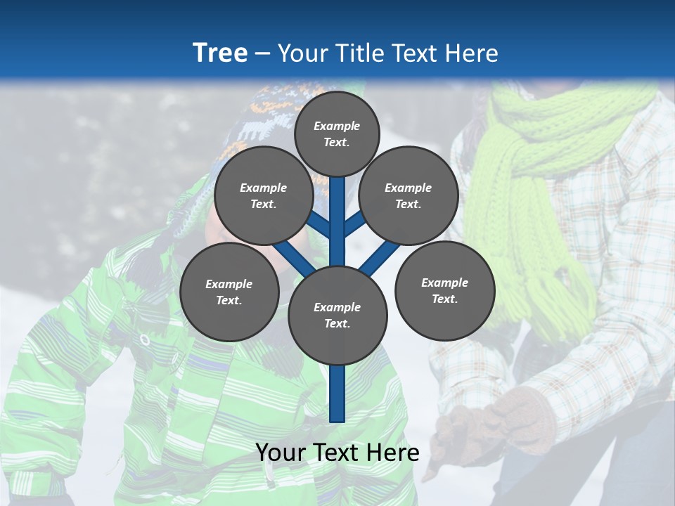 Retirement Daughter Elderly PowerPoint Template