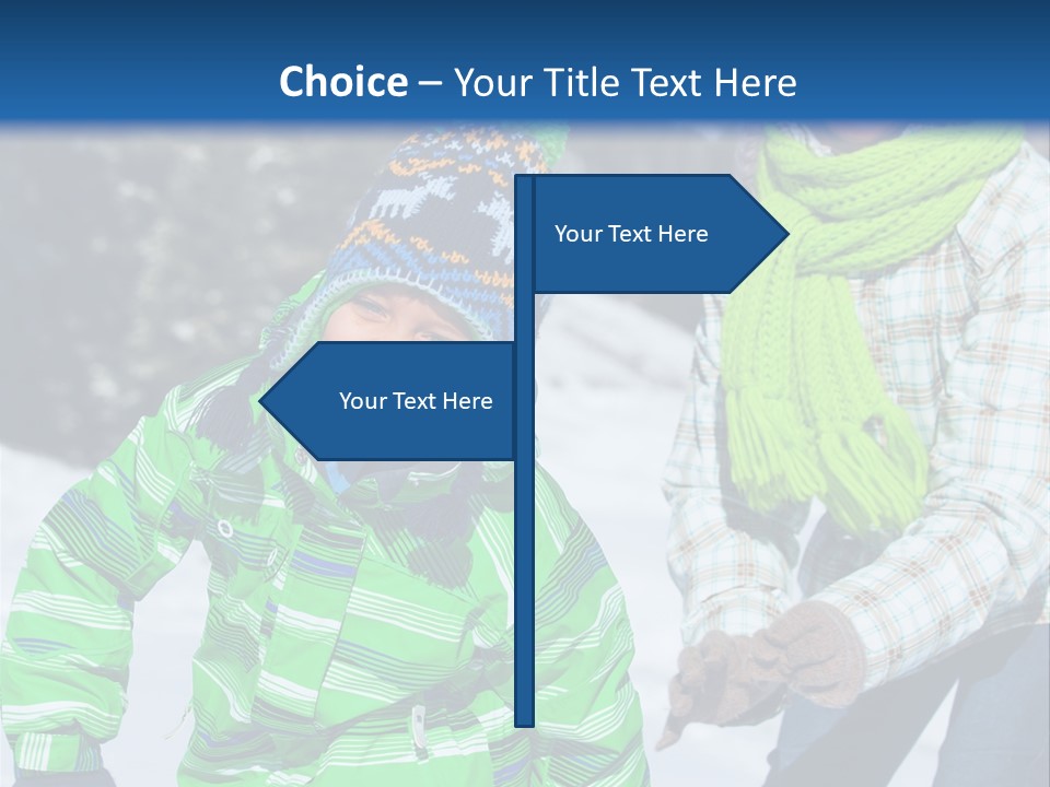 Retirement Daughter Elderly PowerPoint Template