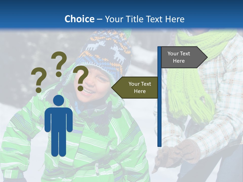 Retirement Daughter Elderly PowerPoint Template