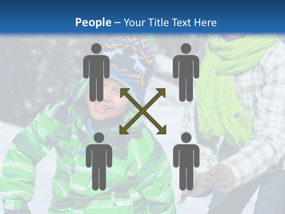 Retirement Daughter Elderly PowerPoint Template