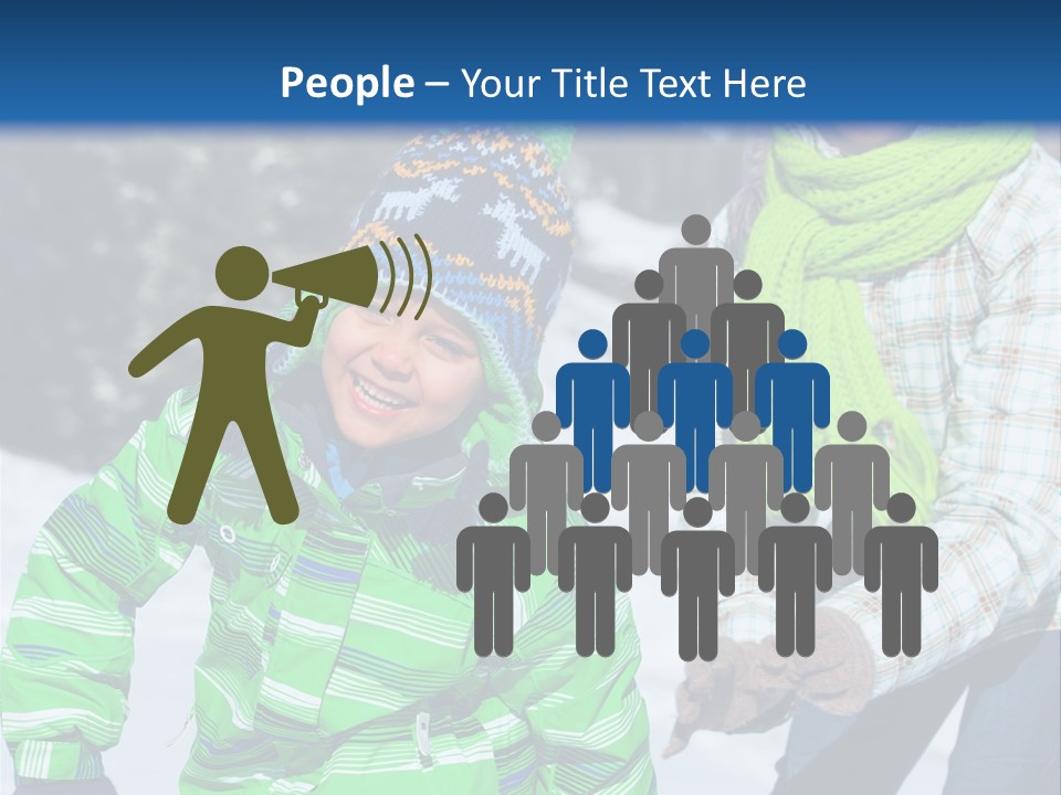 Retirement Daughter Elderly PowerPoint Template