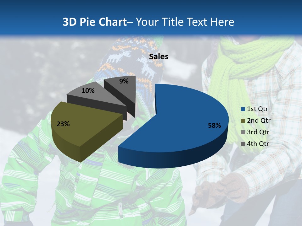 Retirement Daughter Elderly PowerPoint Template