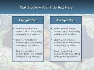 Caucasian Elderly Portrait PowerPoint Template