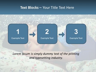 Caucasian Elderly Portrait PowerPoint Template