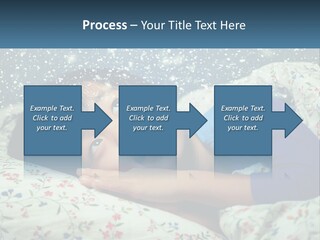 Caucasian Elderly Portrait PowerPoint Template